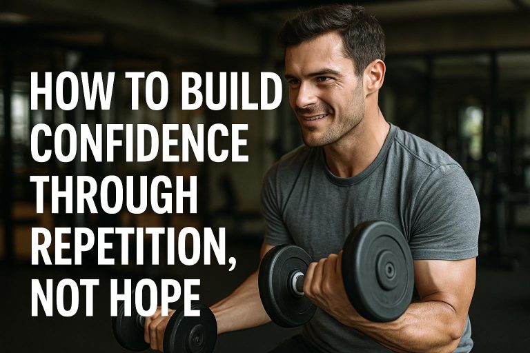 How to build confidence through repetition not hope