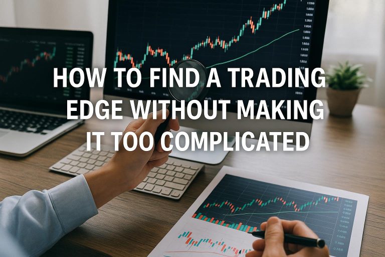 How to find a trading edge without making it too complicated