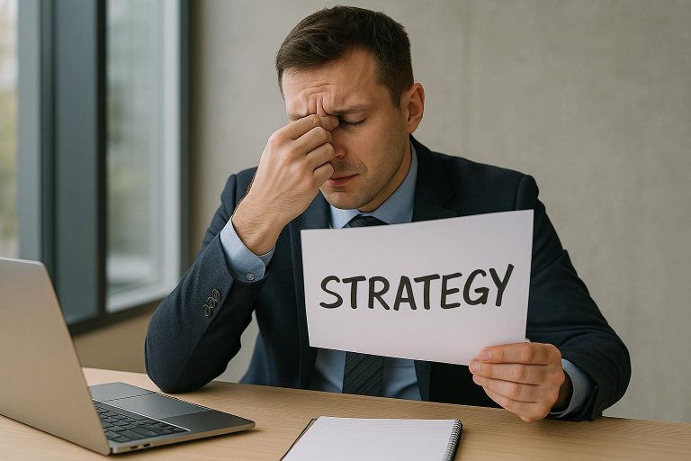 How to stop changing strategy every other week