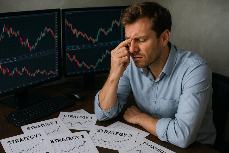 Why strategy hopping keeps traders stuck